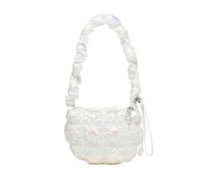Carlyn Poing Hologram Nylon PU Bag 'Opal'