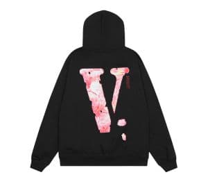 Vlone x Friends Sakura Hoodie 'Black'